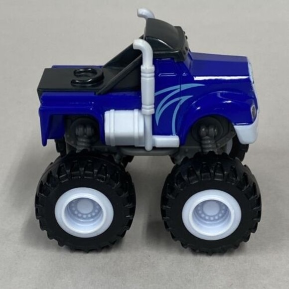 Blaze and the Monster Machines Crusher Blue Truck Toy Car Kids Tv Show - read - Picture 7 of 11